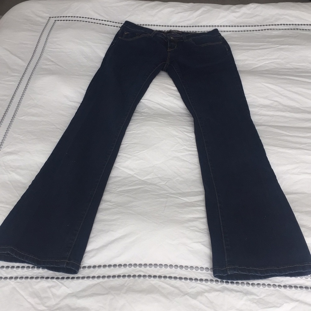 Makers of True Originals skinny boot leg jean